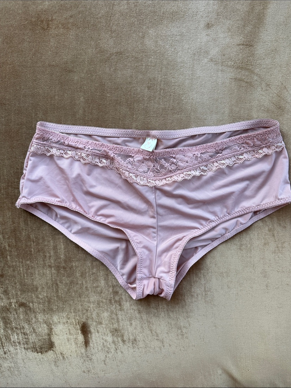 90s panties new dusty pink rose pastel color new Vintage